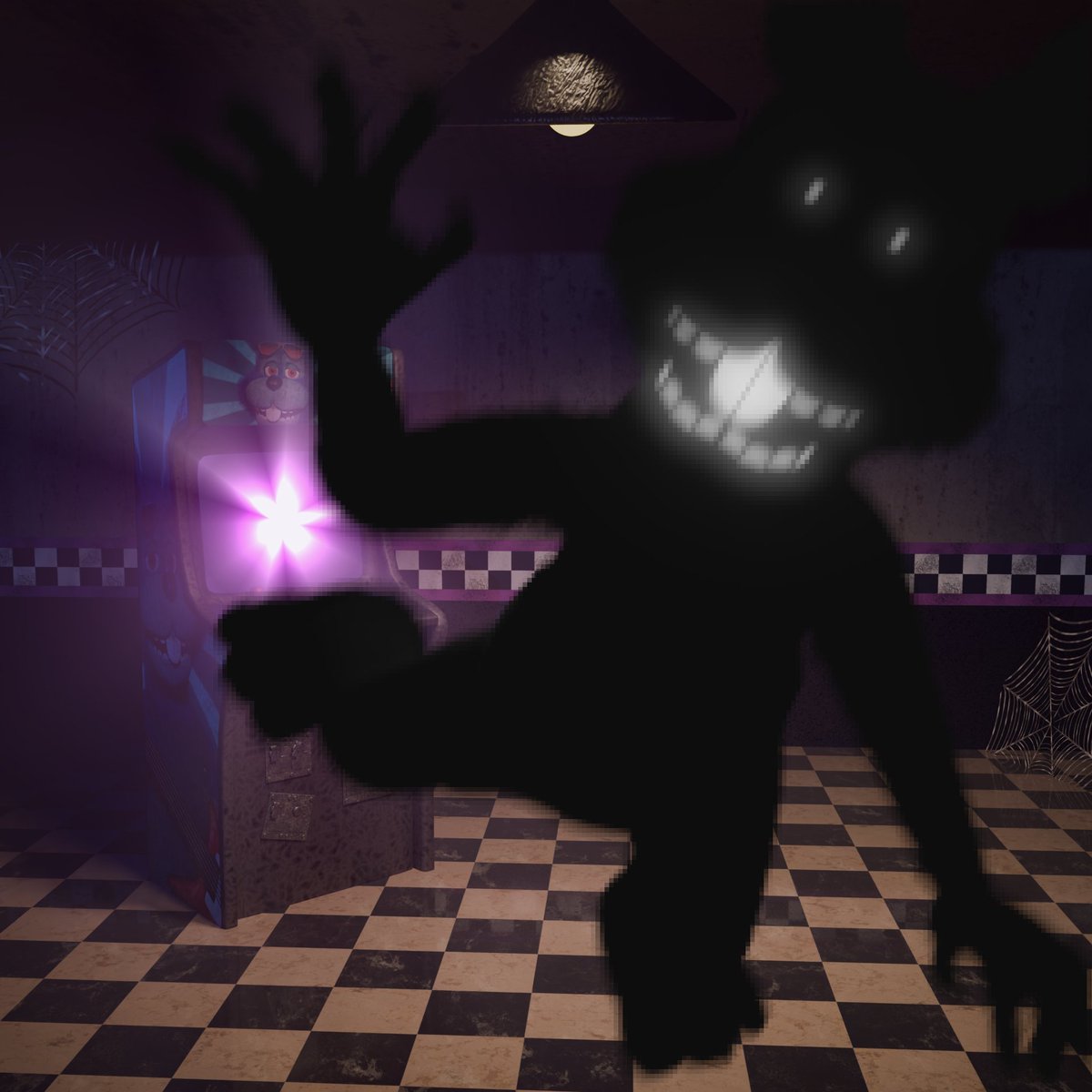 BitWizard727's tweet image. Shadow Bonnie aka RWQFSFASXC 
#fnaf2 #fnaf #shadowbonnie #RWQFSFASXC