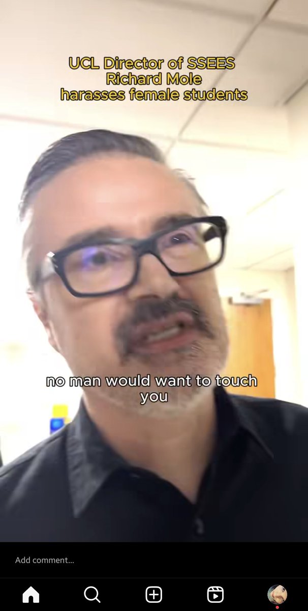 Hey <a href="/ucl/">UCL</a>, this is pretty disgusting. I hope you're investigating this man and how he's massively over-stepping his position to get in people's faces like this.
This brings UCL into serious disrepute.