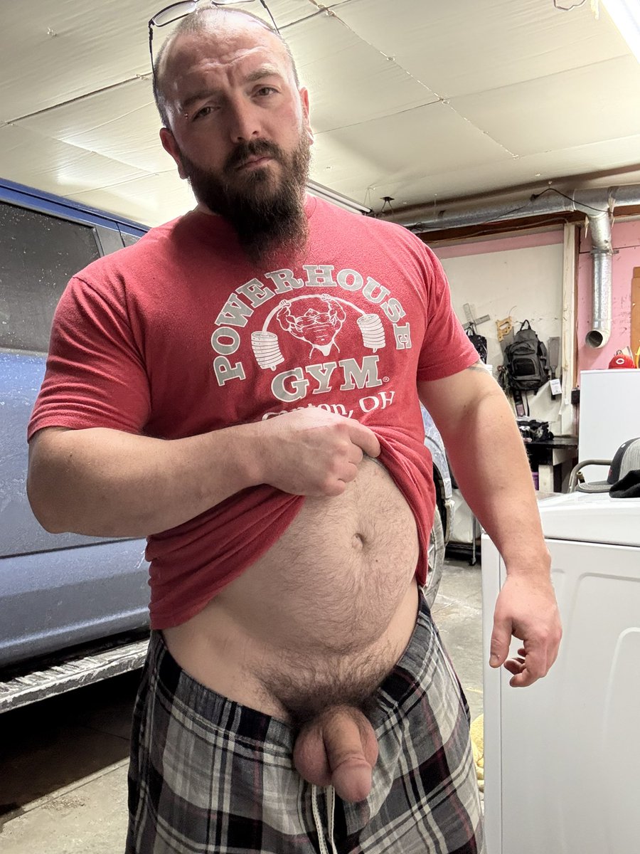 Softie in the garage 😜