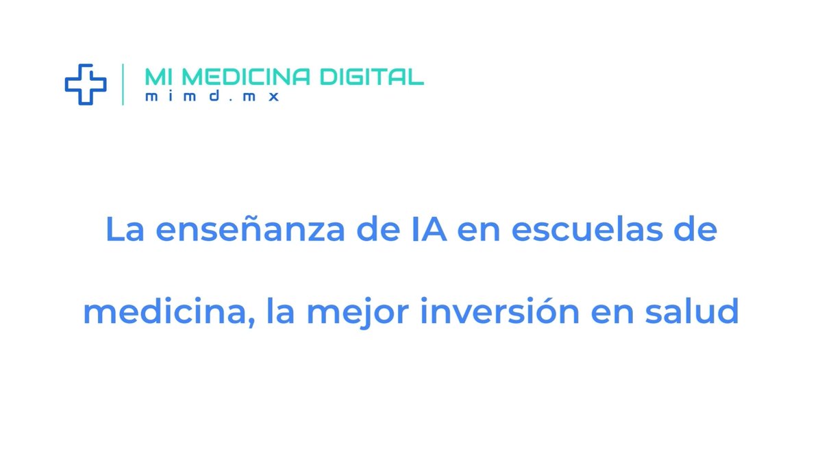 MiRecetaDigital's tweet photo. La #IA al alcance de los médicos aquí el programa:
https://t.co/ucN9fDlP3s
Nuestro propósito: Enseñar IA en las escuelas de medicina 
#DeepSeek #SaludDigital @SSalud_mx
@incmnszmx @INNNMVS @Berci @MaribelRCoronel @SimonLevyMx https://t.co/BX1cPJbMjO