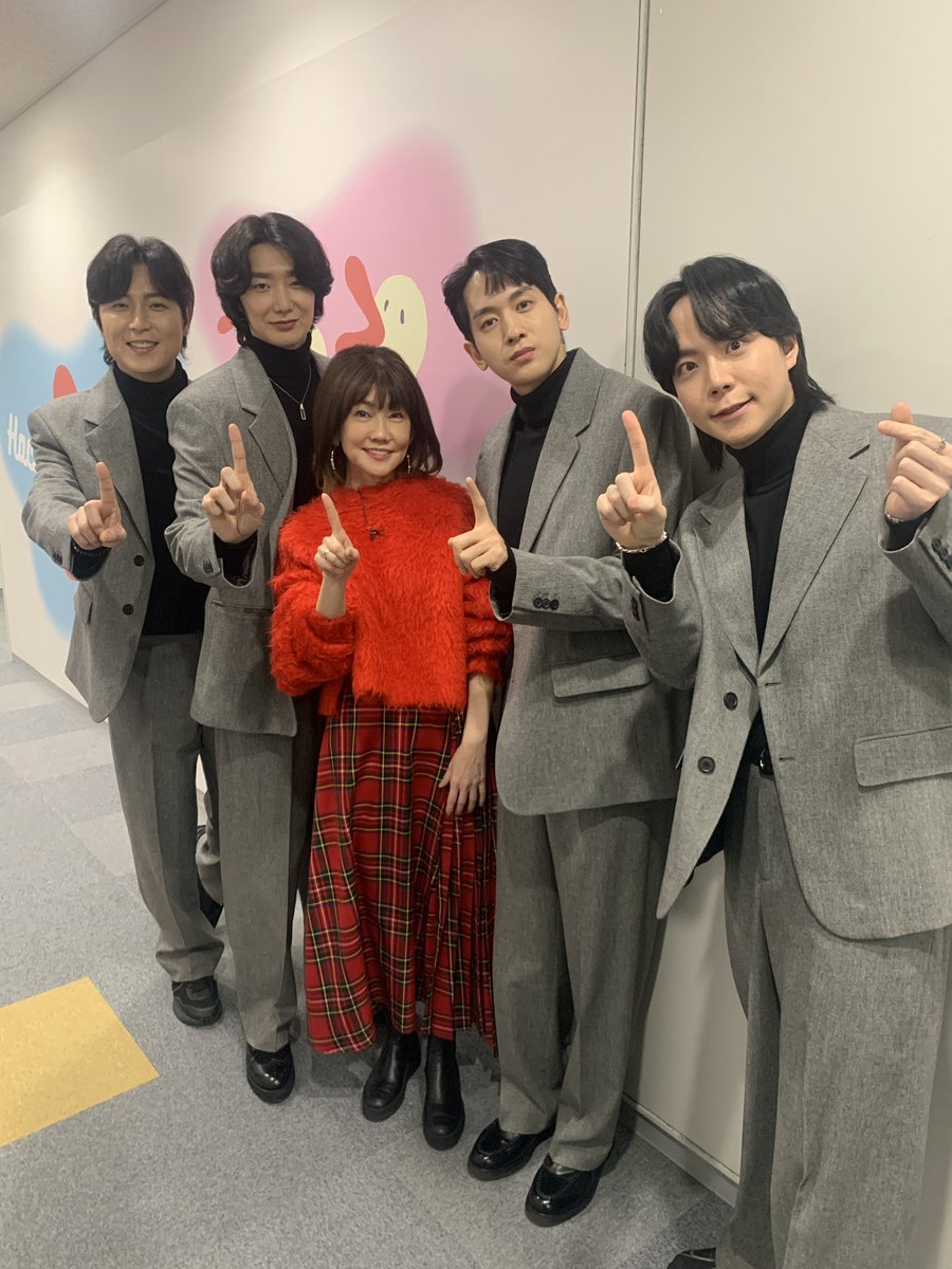 K4JapanOfficial's tweet image. 【ご視聴ありがとうございました!】
#関西テレビ 「#よ~いドン!」 #K4 生出演いかがでしたでしょうか!?
#生歌唱 したのは 、TV初披露の 「#アイノカタチ」でした!
ご覧いただいた皆さま、#円広志 さま #松本伊代 さま #田村裕(#麒麟) さま #渋谷凪咲 さま…