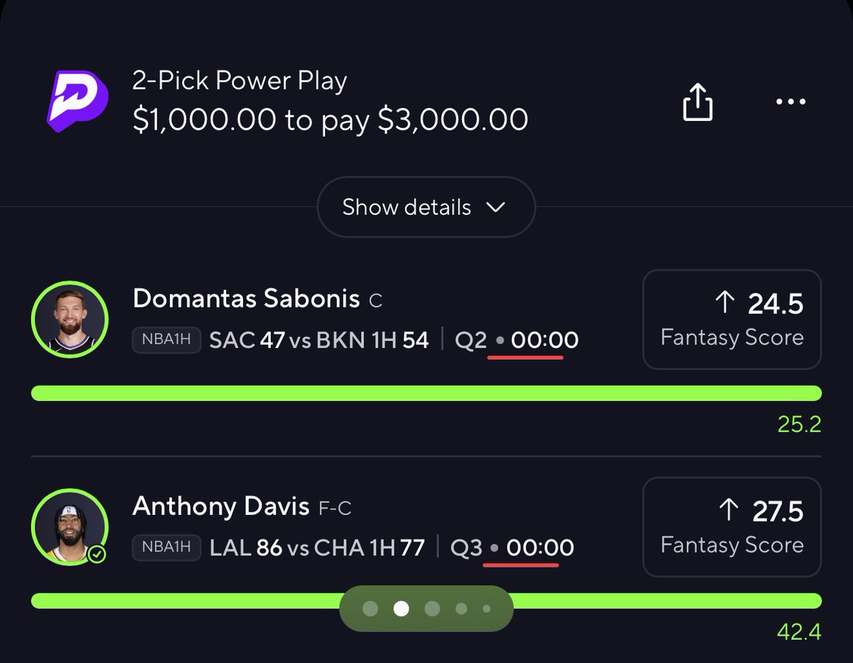 ihonchoplays's tweet photo. Recap of the weekend and today. All these slips are from Friday to Today! My premium will be 30% off for the next 24 hours! Link below. Let’s cash together ! https://t.co/wPYFPHPMc8