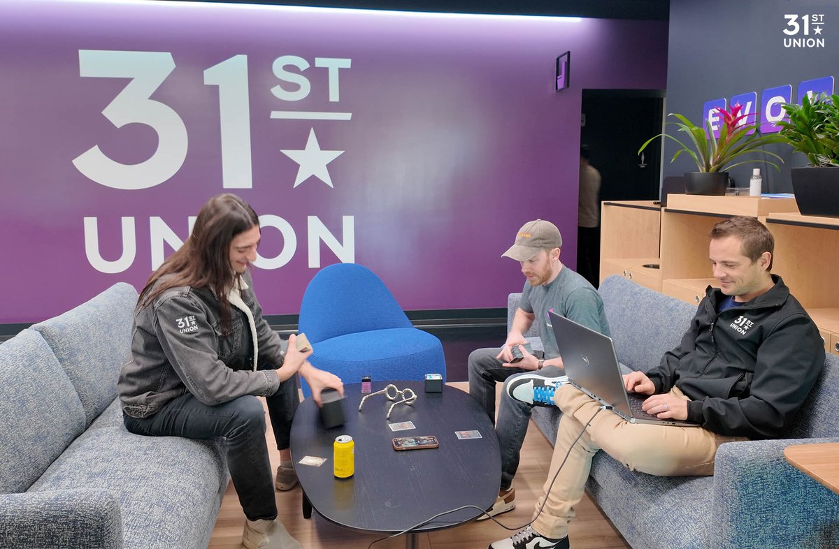 31UnionOfficial's tweet photo. Our Winter 2025 Togetherness Week kicked off today at 31st Union! We have gathered our local and remote teammates to work together in person this week. Collaboration is flowing and creativity is sparking! 🤝 #31stUnion #TogethernessWeek #ProjectEthos https://t.co/srKMjT3fMp