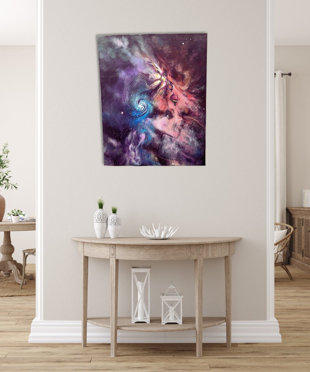 K_Grant_'s tweet photo. Get it here: Cosmic Muse, the Woman Among the Stars | Paint With Violet https://t.co/zHoU6ZQnM6
