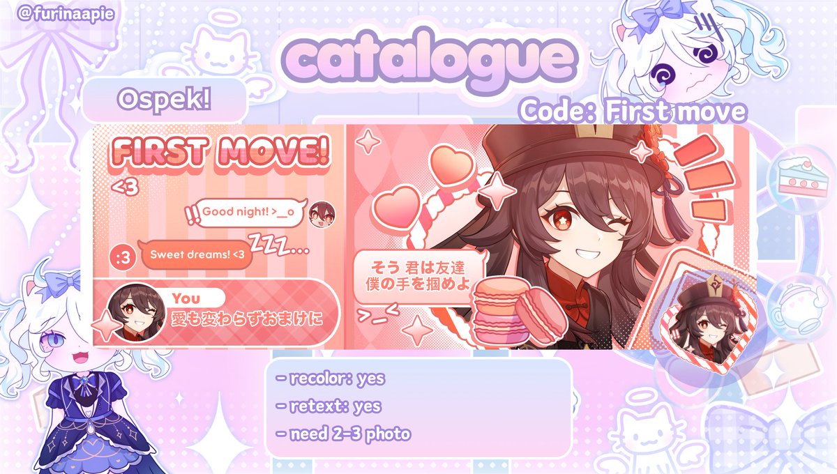 furinaapie's tweet image. any interactions r appreciated!
ospek sekarang aja deh :3 kalau ada yang kemiripan boleh ketuk dm aku baik2 yaa ^___^ #zonauang #zonaba