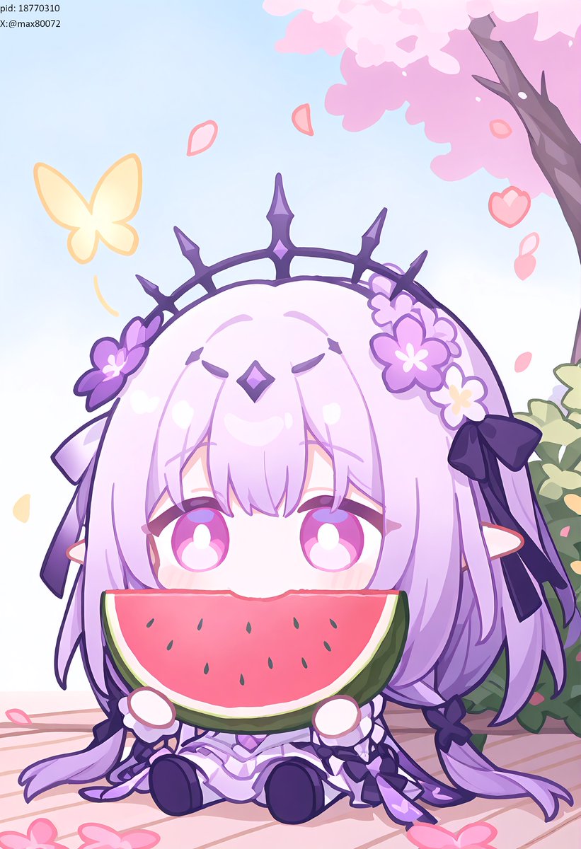 #HonkaiStarRail #崩坏星穹铁道 #AIイラスト #AIArt #遐蝶 #Castorice #キャストリス #카스토리스