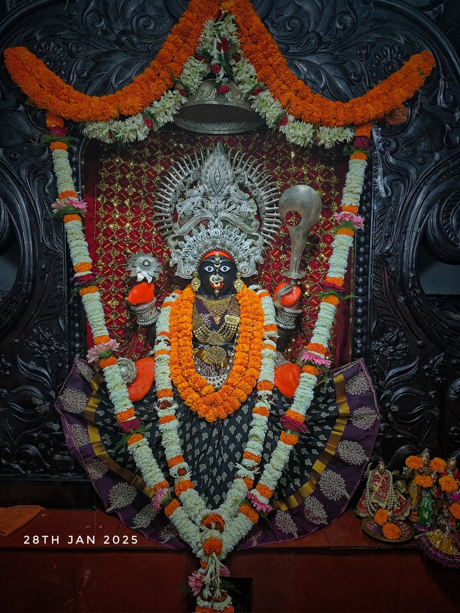 CuttackFestival's tweet photo. ମା ଗଡ଼ଚଣ୍ଡୀ ଠାକୁରାଣୀ ଙ୍କ ଆଜିର ଦର୍ଶନ 🙏🏼🙏🏼🙏🏼🙏🏼

Maa Gada Chandi Thakurani nka Ajira Darshan 🙏🙏🙏🙏🙏🙏🙏🙏

28th Jan  2025

#MaaGadaChandi 
#cuttackpujafestivals
#Cuttack
#odisha https://t.co/PofsG9UCI8