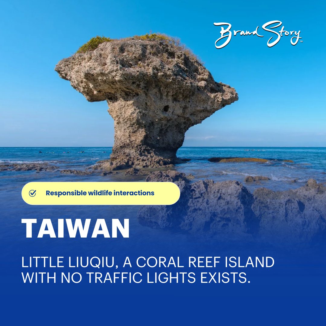 Covering just 2.6 square miles, it resembles a floating ball when viewed from above… 

Little Liuqiu, situated off the southern coast, is the only coral reef 🪸 island in hashtag#Taiwan. 

linkedin.com/posts/reenehop…
