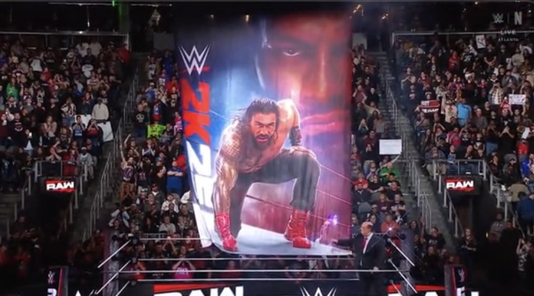 ROMAN IS THE COVER STAR OF 2K25 🔥🔥🔥🔥 #WWERaw