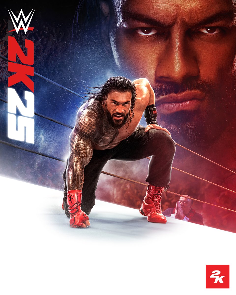 #WWE2K25 (@wwegames) on Twitter photo The Head of the Table, the OTC, YOUR Tribal Chief, and #WWE2K25! COVER STAR, ROMAN REIGNS! Please join his #Wiseman, <a href="/HeymanHustle/">Paul Heyman</a>, and ACKNOWLEDGE HIM! ☝️ The Head of the Table, the OTC, YOUR Tribal Chief, and #WWE2K25! COVER STAR, ROMAN REIGNS! Please join his #Wiseman, <a href="/HeymanHustle/">Paul Heyman</a>, and ACKNOWLEDGE HIM! ☝️