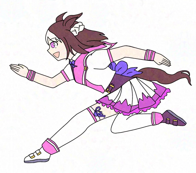 #ウマ娘 スペちゃんにしてみた
