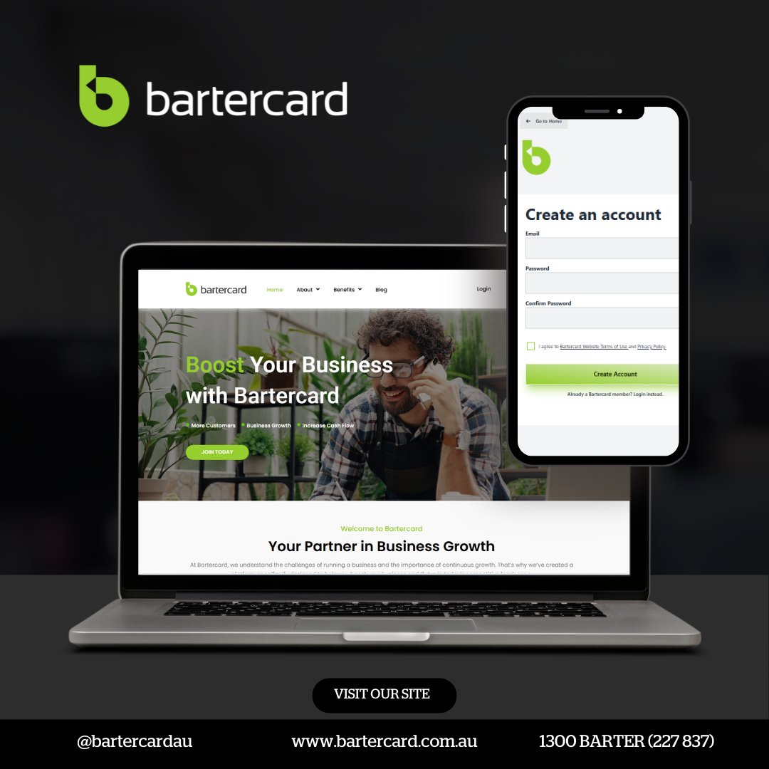 BartercardAU's tweet image. 🔓Unlock the Power of Barter: Grow Your Business with Bartercard!

Join Now: bartercard.com.au

#Bartercard #BusinessGrowth #SmartTrade #NetworkExpansion #InnovativeSolutions #BarterEconomy #IncreaseSales #SaveCash #BusinessStrategy #Partnerships #MarketReach