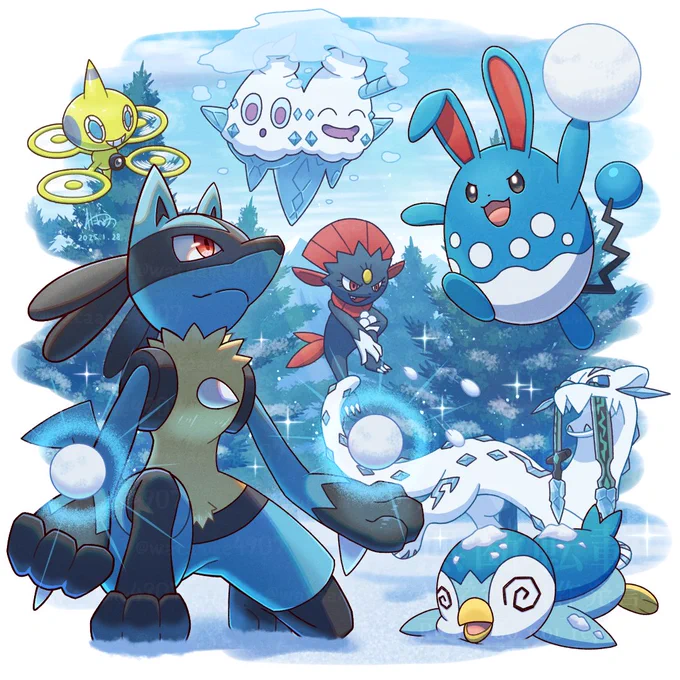 真冬の全力雪合戦! 