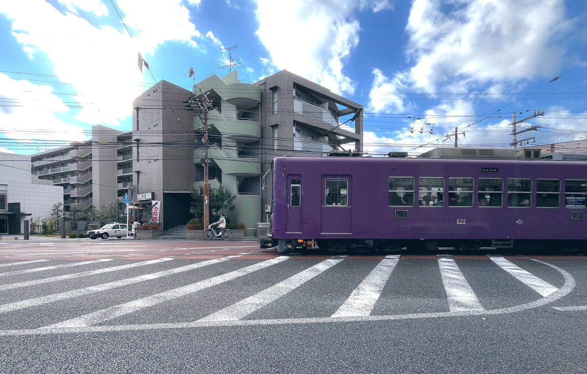 karafutwork's tweet photo. #今日の嵐電 #zebrazone https://t.co/OHefkbXdib