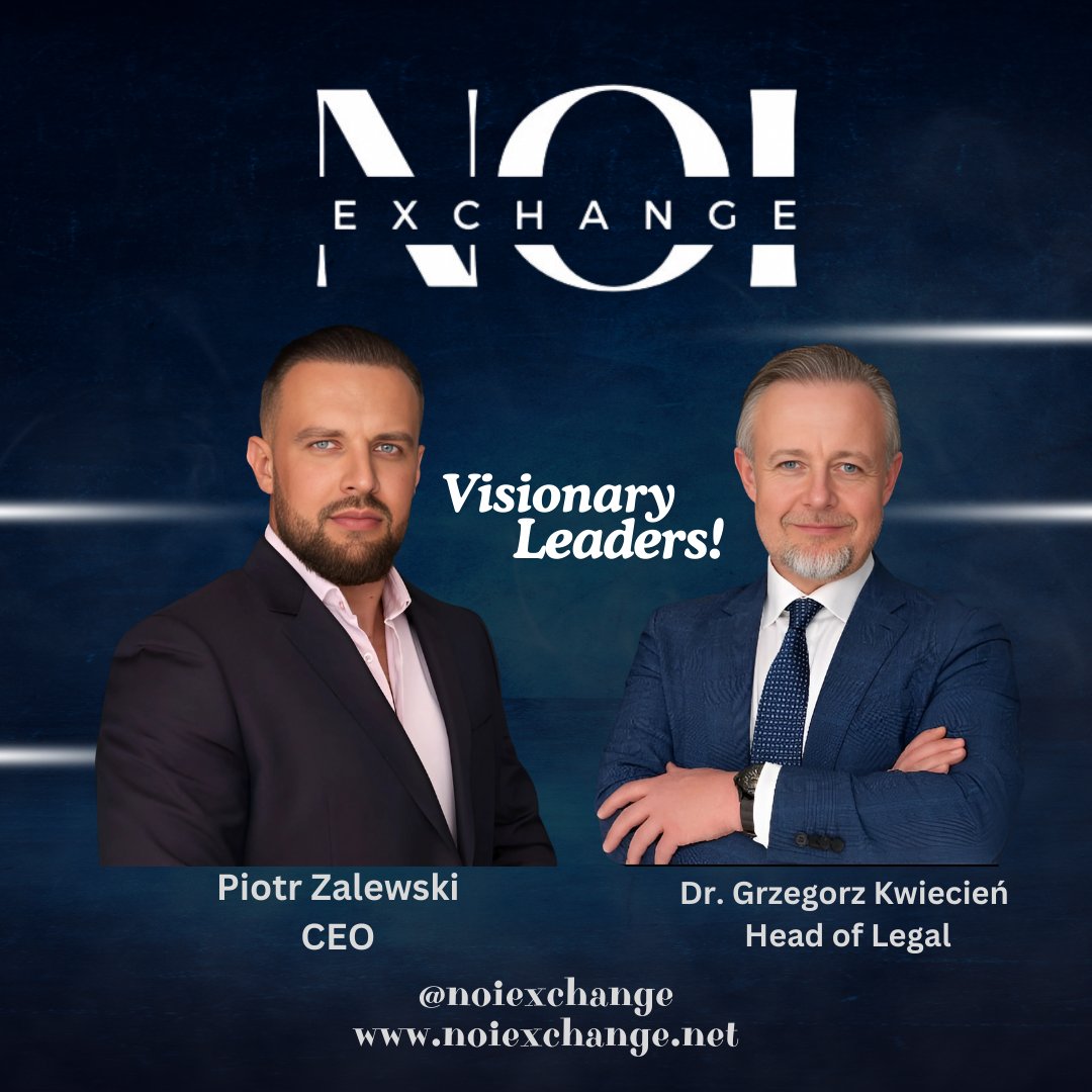 🚀 Backed by Visionary Leaders!
With a CEO like Piotr Zalewski and advisors like Kazimierz Marcinkiewicz, NOI Exchange is driven by unparalleled expertise. 
Your future in crypto is in good hands. 🌟👥 
Join NOI Now!

#Leadership #NOI #Crypto