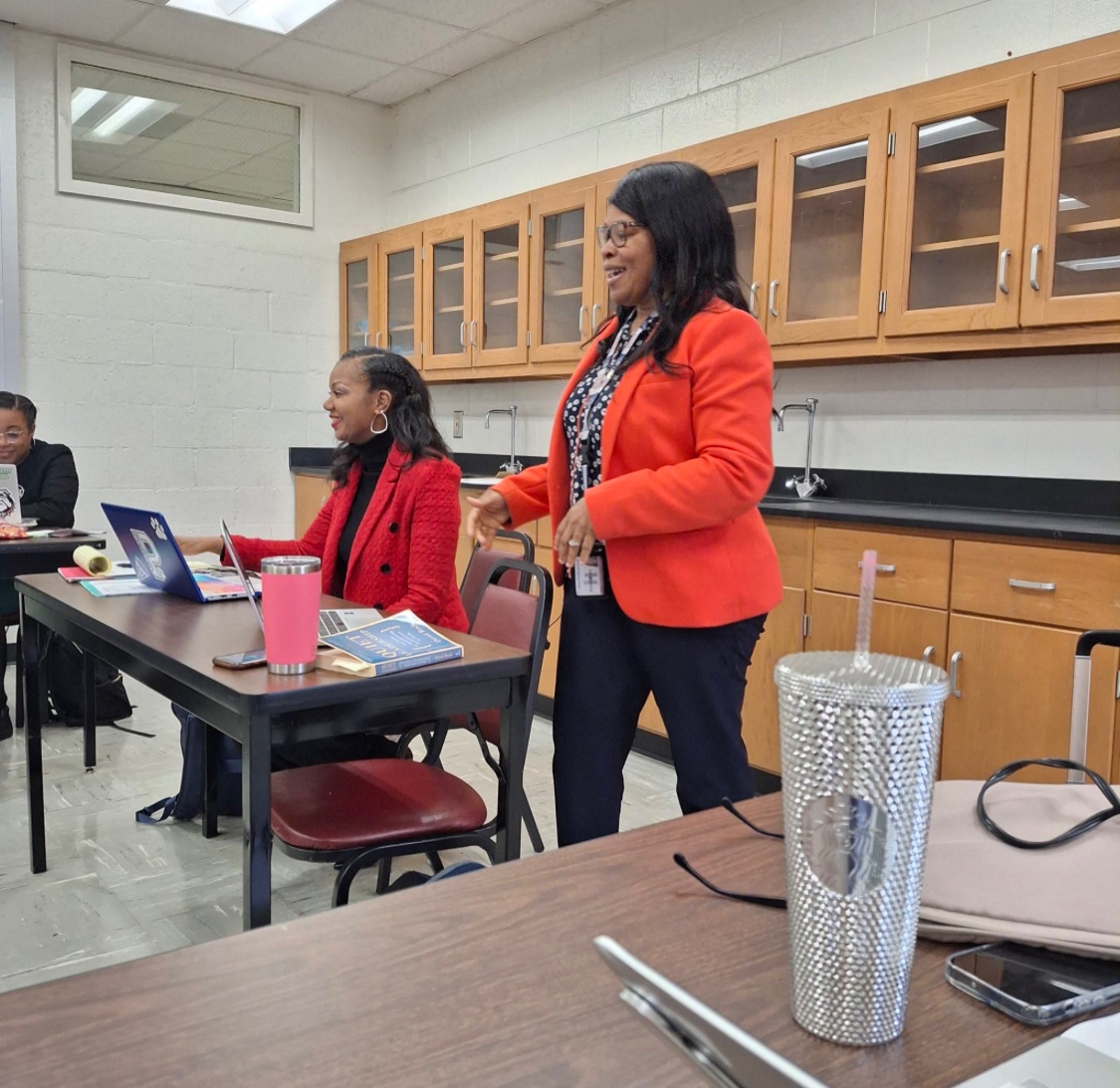 shundawalker123's tweet photo. Our LEAD2025 Cohort had another amazing session of leading, learning, and growing! We gained valuable insight from guest speakers and our fearless leader @ljswiggins!We leveled up on the topics:board minutes review, Family& Engagement,Personnel Management,Finance, &more. #HCSLEAD https://t.co/WTJGh6Rok3