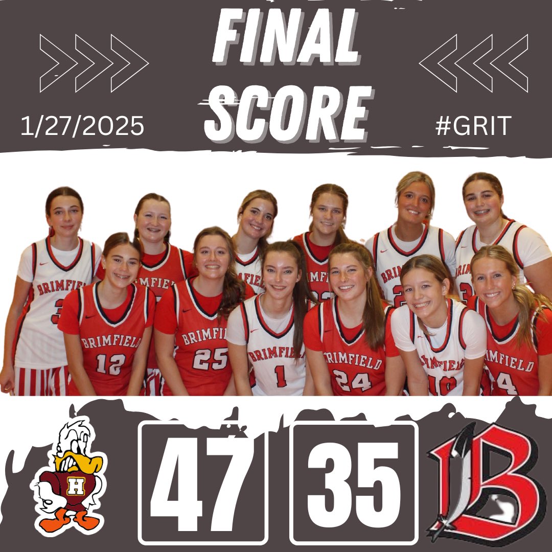 Brimfield HS Girls Basketball (@bhsgirlshoops) on Twitter photo Up 2 at half, down 2 after 3Q, but foul trouble eventually too much to overcome in 4th. Very proud of my team’s effort tonight!
<a href="/avaheinz22/">Ava Heinz</a> 17 pts, 10 reb, 5 blks
Maddie Rust 5 pts, 7 asst, 6 reb
<a href="/LayniL10/">Layni Linthicum</a> & <a href="/KatieDoe_10/">Katie Doe</a> 4 pts each
<a href="/HoerrKennedy/">Kennedy Hoerr</a> 3 pts
<a href="/Josiewiewel5/">Josie Wiewel</a> 2pts, 4 reb Up 2 at half, down 2 after 3Q, but foul trouble eventually too much to overcome in 4th. Very proud of my team’s effort tonight!
<a href="/avaheinz22/">Ava Heinz</a> 17 pts, 10 reb, 5 blks
Maddie Rust 5 pts, 7 asst, 6 reb
<a href="/LayniL10/">Layni Linthicum</a> & <a href="/KatieDoe_10/">Katie Doe</a> 4 pts each
<a href="/HoerrKennedy/">Kennedy Hoerr</a> 3 pts
<a href="/Josiewiewel5/">Josie Wiewel</a> 2pts, 4 reb