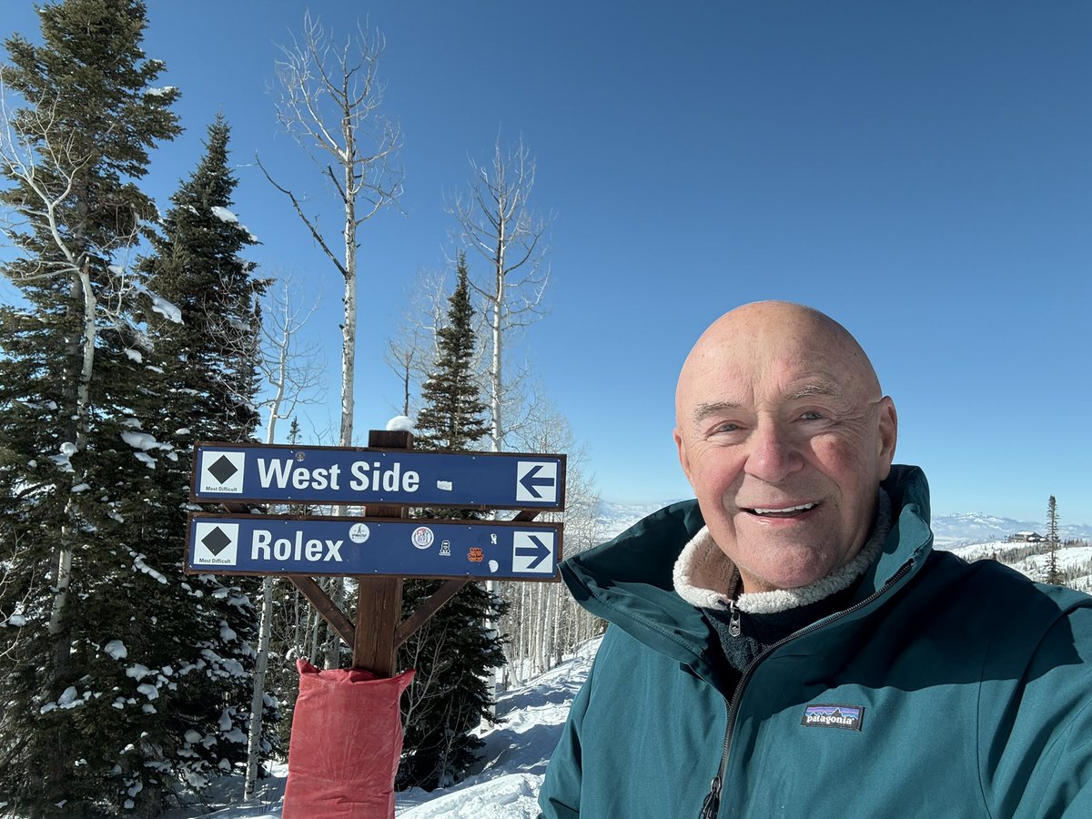 Enjoyed a beautiful day on the slopes!