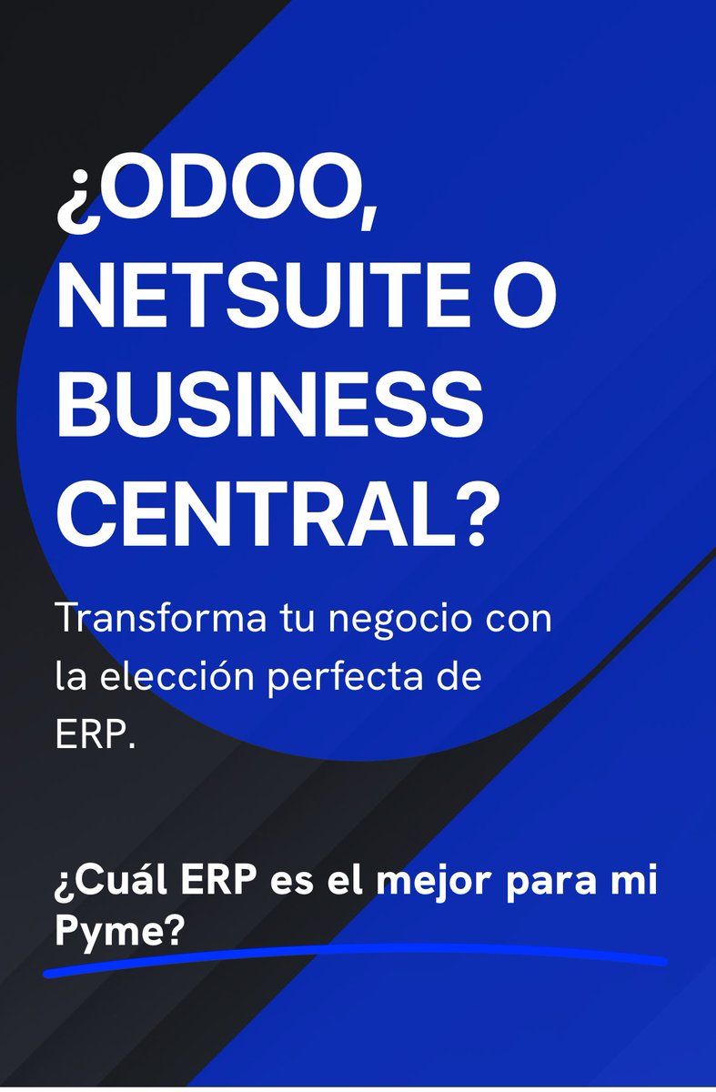 ¿Estás considerando implementar un #ERP?

Antes de dar el paso, asegúrate de que tu decisión esté alineada con la #estrategia de tu negocio.

Te invitamos este jueves 30 de enero un seminario organizado por GCG donde compartiré las 5 claves esenciales para elegir un ERP