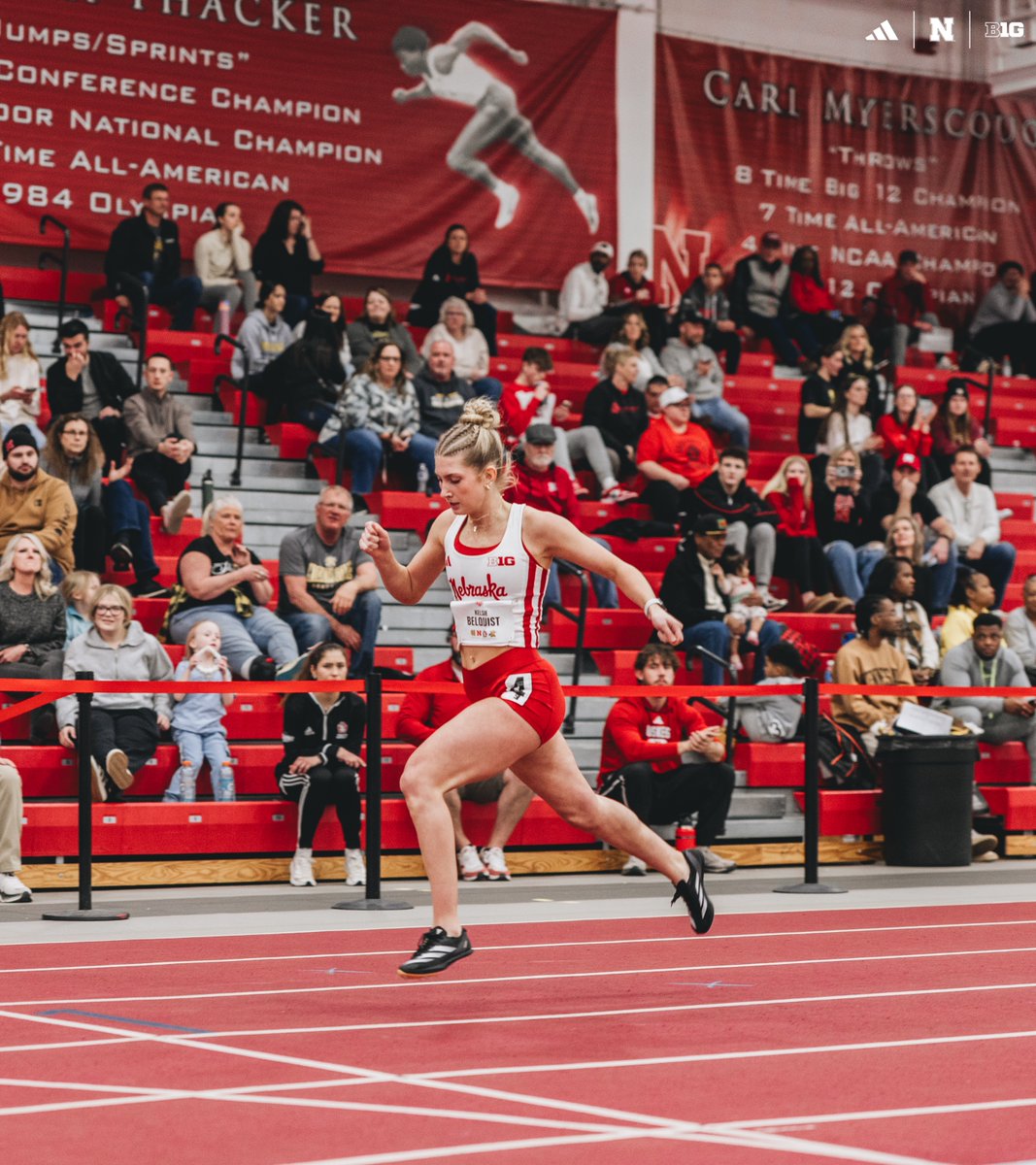 MONDAY (January 27) NDHSAA Statistically Speaking:

55.75: Kelsie Belquist’s time (seconds) in the Indoor 400 meters during this weekend’s Prairie Wolf Invitational hosted by the University of Nebraska. Belquist, a 2024 graduate of New Rockford High School, set a new meet record