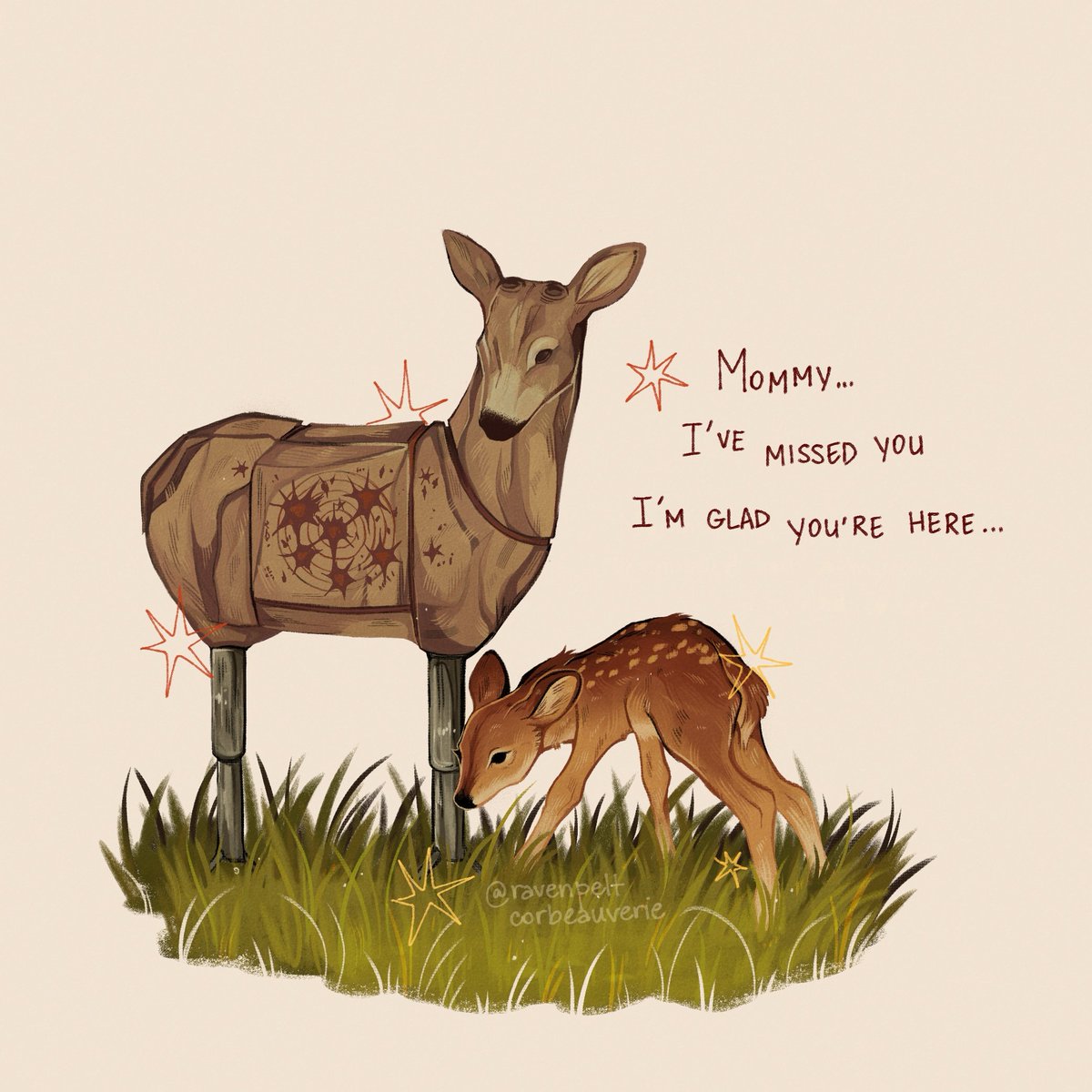 corbeauverie's tweet image. mom...?