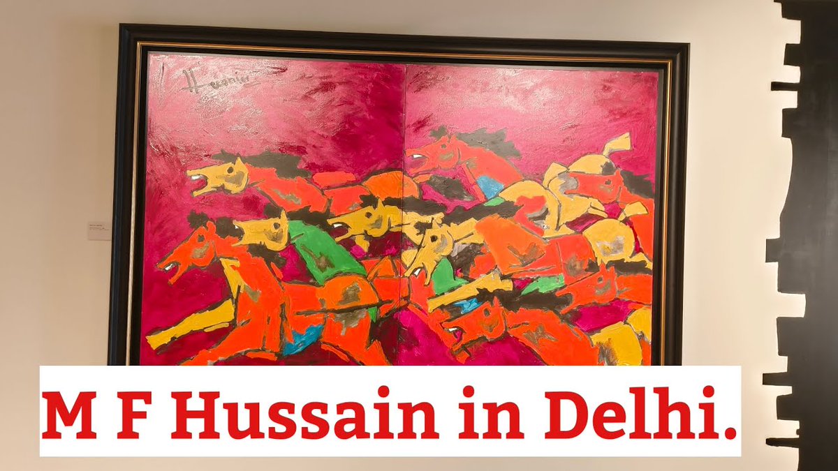 "Outcry over a failed attempt to resurrect derogatory anti-Hindu paintings of M F Husain in Delhi"

Here is our 10-point refutation to a typical left-leaning article by The Deccan Herald, which can be read at : deccanherald.com//opinion/edito…

1. The so-called "artist" M F Husain, who