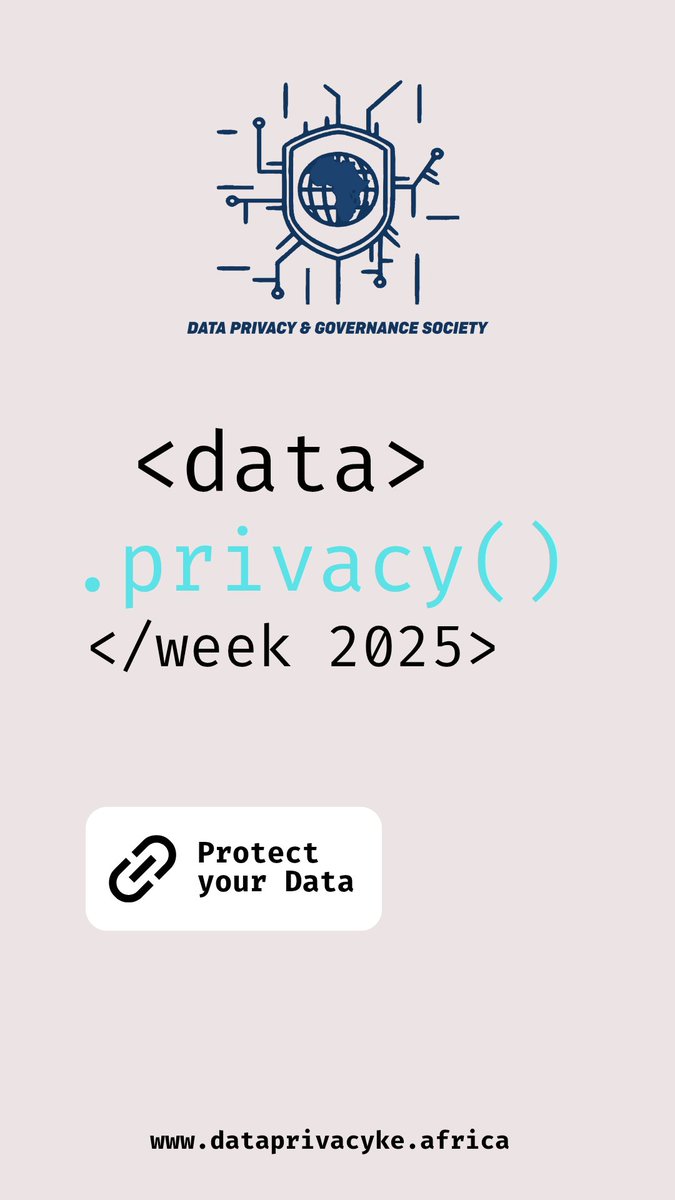 Data Privacy and Governance Society of Kenya (@datagovproske) on Twitter photo 