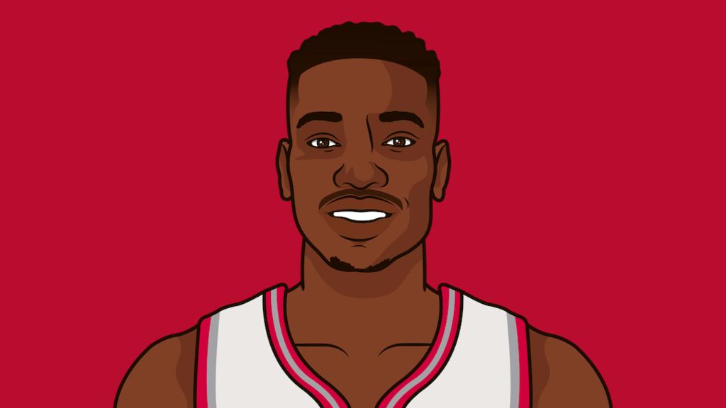 Chris Boucher tonight:
14 PTS
4 REB
1 STL
5/10 FG
4/9 3FG