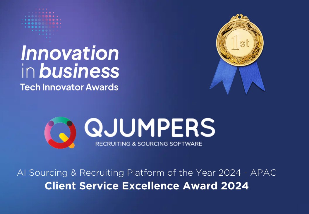 Kicking off 2025 with a bang! Congrats to our team and our partners for playing key roles in helping us continue to achieve excellence! #AITalentSourcing #Recruitment #QJumpers #AI #TechAward