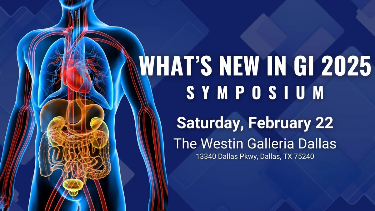 David Fudman, MD (@fudmanmd) on Twitter photo 🚨Don't miss the 2025 UTSW What's New in GI symposium!
🔥<a href="/tberzin/">Tyler Berzin MD, FASGE</a> keynote: Navigating the ‘Jagged Edge’ of AI (ethics credit!)
💊IBD therapy updates galore
🔼GJOO, refractory GERD & more foregut tips
📏New endo metrics, video cases
➕more!
Register: bit.ly/3PNhf77 🚨Don't miss the 2025 UTSW What's New in GI symposium!
🔥<a href="/tberzin/">Tyler Berzin MD, FASGE</a> keynote: Navigating the ‘Jagged Edge’ of AI (ethics credit!)
💊IBD therapy updates galore
🔼GJOO, refractory GERD & more foregut tips
📏New endo metrics, video cases
➕more!
Register: bit.ly/3PNhf77