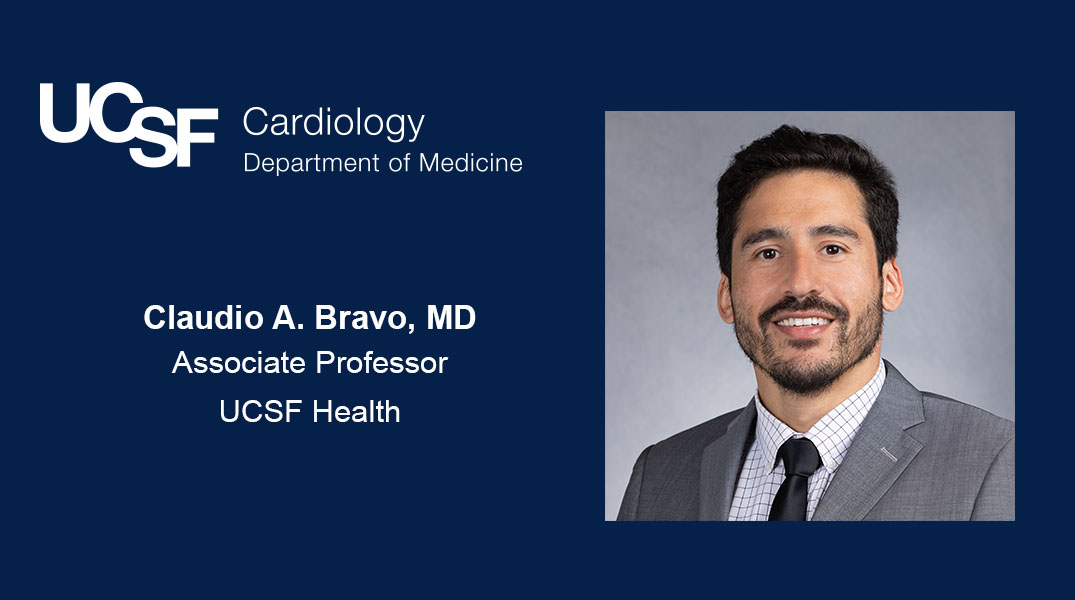 UCSF Cardiology (@ucsfcardiology) on Twitter photo Welcome <a href="/Claudio_BravoMD/">Claudio Bravo, MD, MSc</a> to the #UCSFCardiology faculty starting in June. Dr. Bravo completed his CV disease fellowship at <a href="/MontefioreNYC/">Montefiore Health System</a> & Advanced HF at <a href="/Columbia/">Columbia University</a>. He holds an MS in Epidemiology from <a href="/UW/">University of Washington</a>. We are excited to have him join the <a href="/UCSFHospitals/">UCSF Health</a> heart failure team! Welcome <a href="/Claudio_BravoMD/">Claudio Bravo, MD, MSc</a> to the #UCSFCardiology faculty starting in June. Dr. Bravo completed his CV disease fellowship at <a href="/MontefioreNYC/">Montefiore Health System</a> & Advanced HF at <a href="/Columbia/">Columbia University</a>. He holds an MS in Epidemiology from <a href="/UW/">University of Washington</a>. We are excited to have him join the <a href="/UCSFHospitals/">UCSF Health</a> heart failure team!