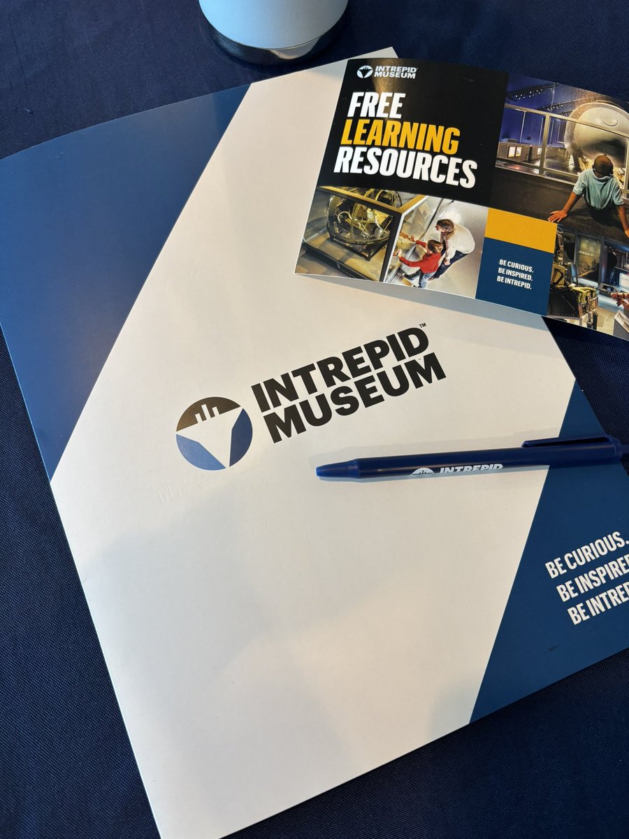 MsRuthy315's tweet photo. Today’s professional development at the @IntrepidMuseum was absolutely amazing! 

Inspiration Academy: Civically Engaged in Exploring Change: We looked at war time posters, walked around the exhibits, analyzed z-grams, and got a “behind the scenes” look at upcoming exhibits! 🤓 https://t.co/14MxD4Jlvd
