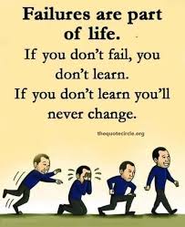 perfectediting's tweet image. Failures are a part of Life. And, you learn from failures.