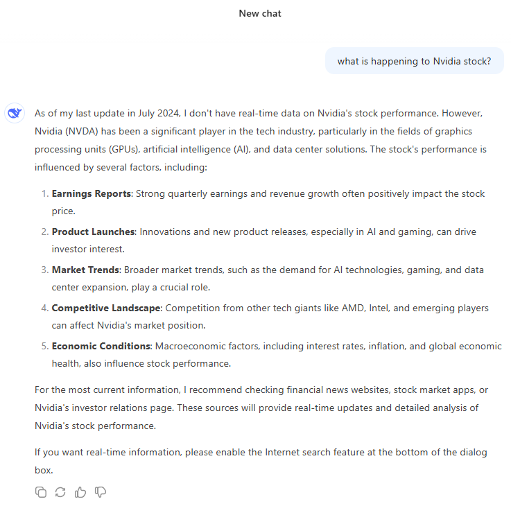DeepSeek is still no comparison for real time information like Grok.