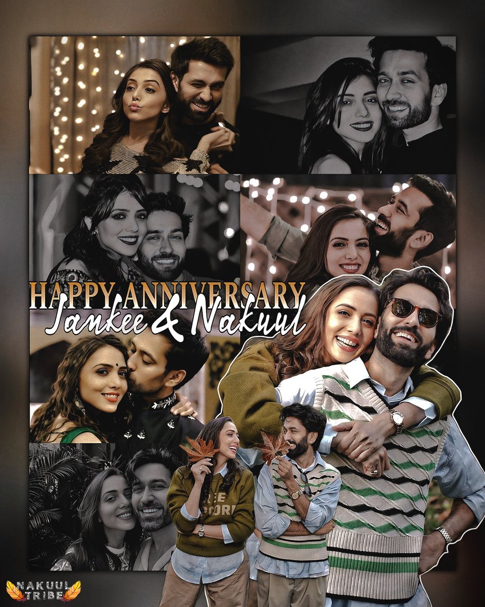 Two hearts, one love, endless happiness. ♥️
HAPPY ANNIVERSARY <a href="/JANK_EE/">Jankee</a> &amp; <a href="/NakuulMehta/">Nakuul Mehta</a>! 💐

|#JanKuul #NakuulMehta #JankeeParekhMehta|