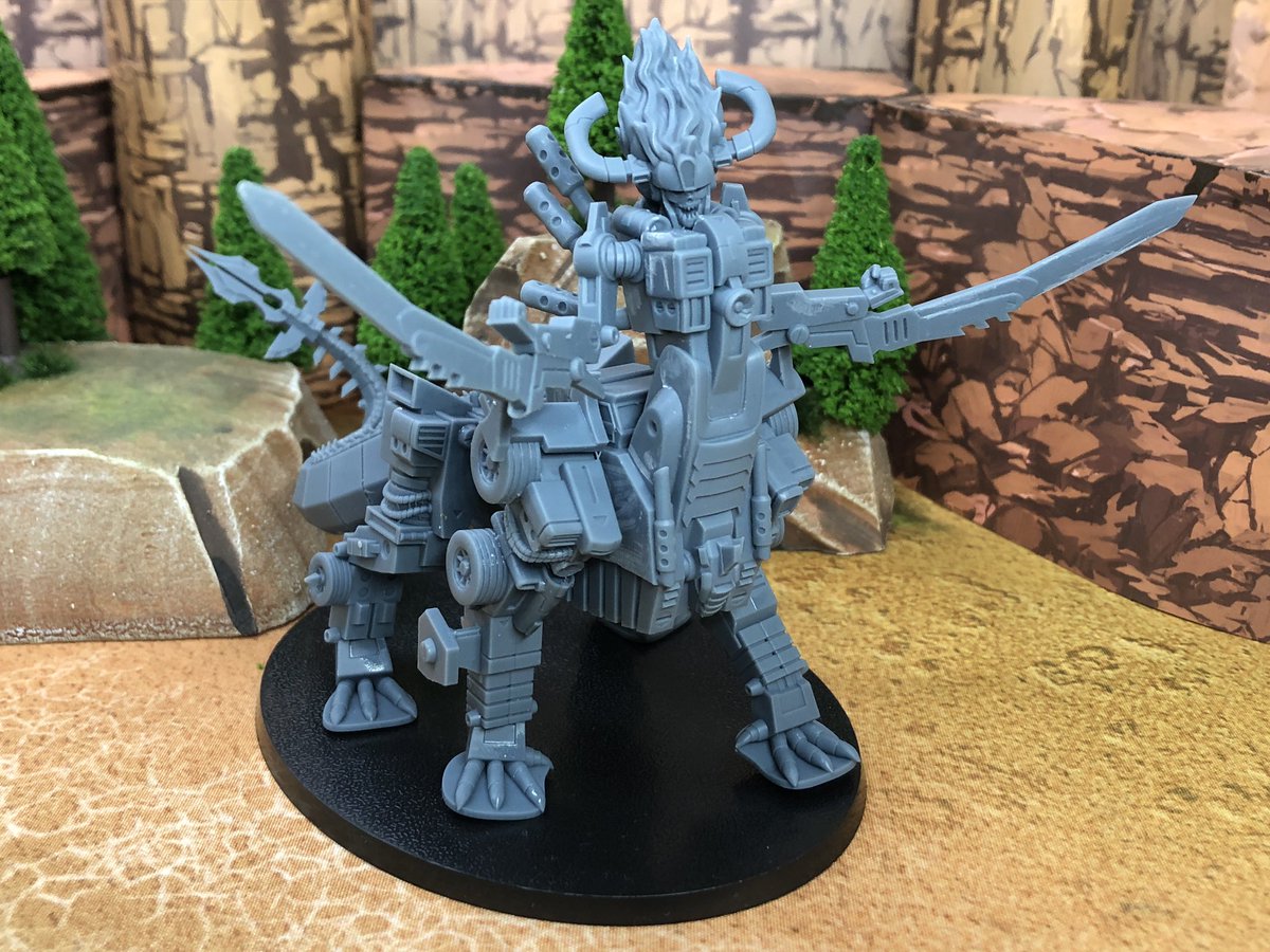 TGMiniatures's tweet photo. Volcano Magma is going to burn up the gaming table!!! A truly awesome mini for BotWar. 

Preorder the Immolators faction 1-7 February!

Only 35 Preorders available. https://t.co/Z6c6XsazwN