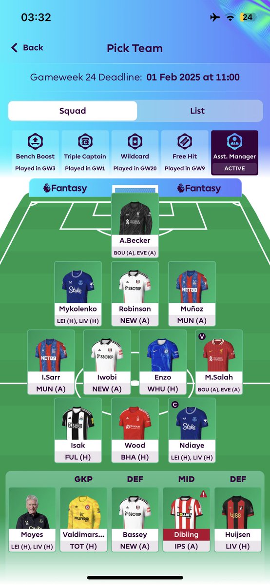 WeekendPlayer99's tweet photo. @FPLPremTipster I will be there for it 😅 https://t.co/KU6Ho7gn2q