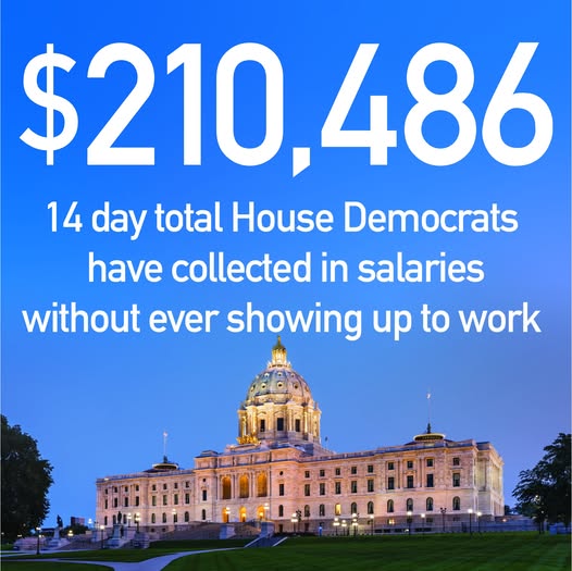 This is the shameful acts of the Minnesota Democrats House members.  Please share.