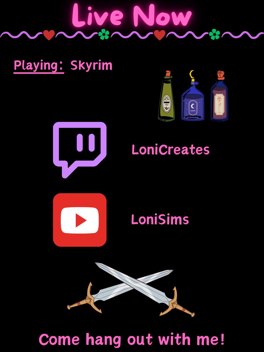 LoniCreates's tweet photo. It's Skyrim Sunday on a Monday!

https://t.co/8hFSGUJPre
https://t.co/sRDVf1HpGC https://t.co/jxWeBcfsqb