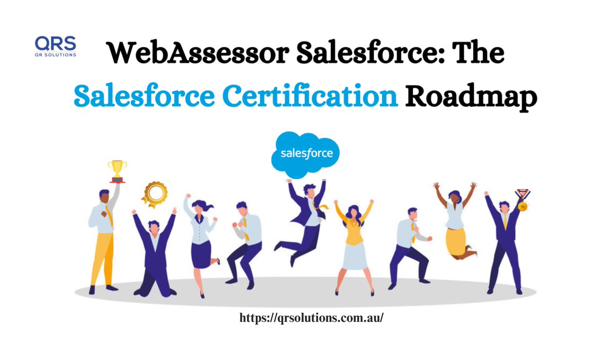 QR_Solutions's tweet image. Step into the Salesforce ecosystem with WebAssessor. Follow this roadmap for certifications, account creation, exam tips, and career growth in Salesforce Get Started ! qrsolutions.com.au/salesforce-web… #WebAssesorSalesforce #WhatisWebAssesorSalesforce #qrsolutions #Salesforce