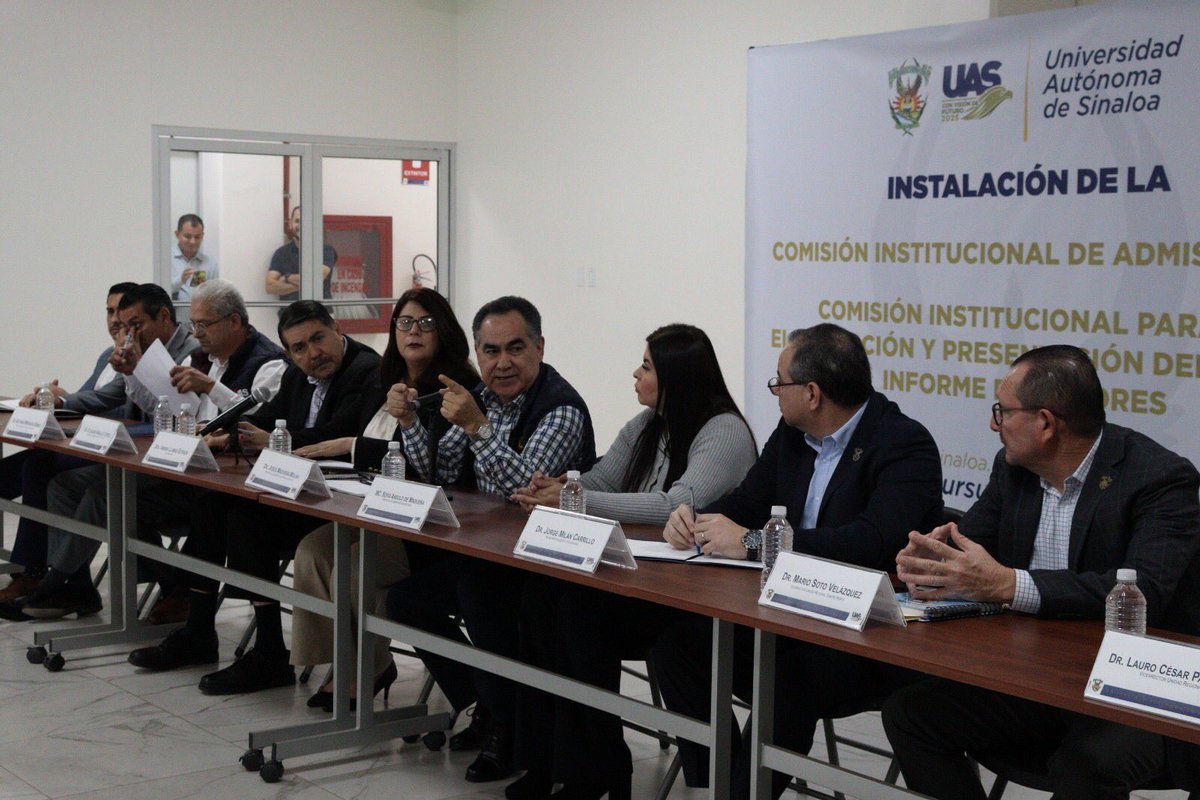 Trasciende60696's tweet photo. En refrendo al compromiso con la cobertura universal, la #UAS instala la Comisión Institucional de Admisión *** @uasoficialmx 

https://t.co/KRITWhZofT https://t.co/tdEUYMDymI