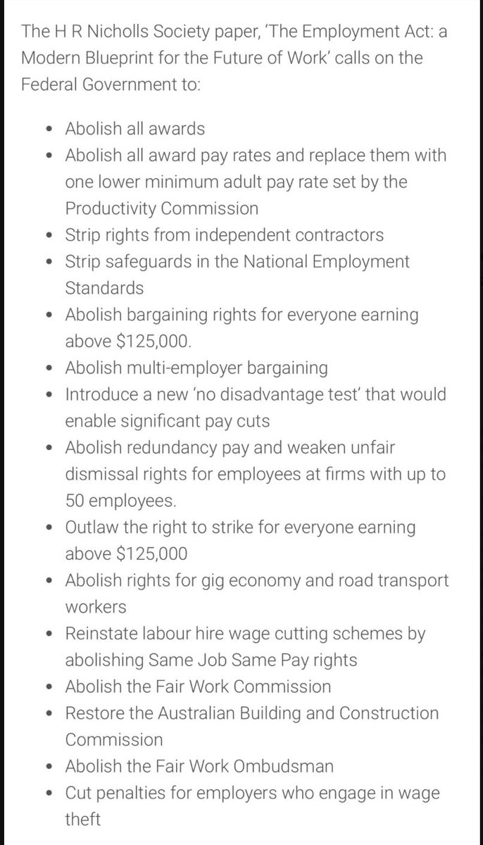 NadiaWa35758056's tweet photo. @unionsaustralia #LNPBackToBasic cut cut cut
#LNPPartyForTheOligarchs https://t.co/YXgPp31RCk