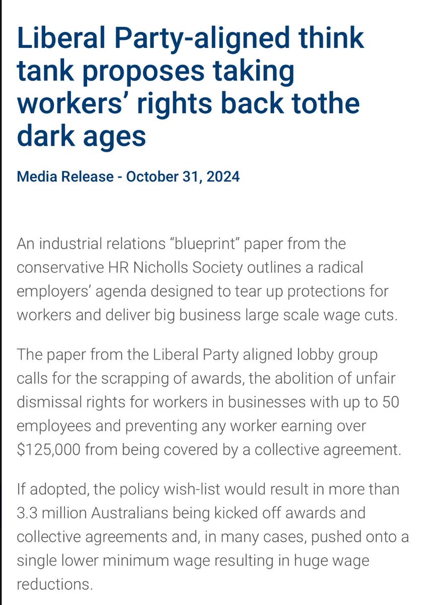 NadiaWa35758056's tweet photo. @unionsaustralia #LNPBackToBasic cut cut cut
#LNPPartyForTheOligarchs https://t.co/YXgPp31RCk