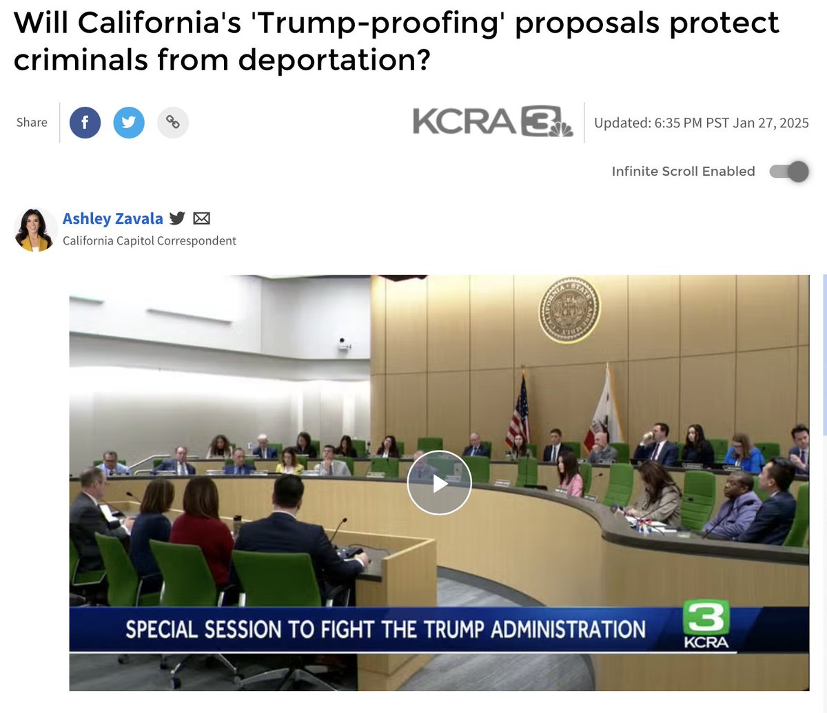 Michael Shellenberger (@shellenberger) on Twitter photo The office of Calif. Gov. <a href="/GavinNewsom/">Gavin Newsom</a> said that none of the $50M in taxpayer money would be used to protect criminals from deportation. But then, when pressed, the "officials could not make the guarantee." Nor could they say how they'd prevent the money from being abused. The office of Calif. Gov. <a href="/GavinNewsom/">Gavin Newsom</a> said that none of the $50M in taxpayer money would be used to protect criminals from deportation. But then, when pressed, the "officials could not make the guarantee." Nor could they say how they'd prevent the money from being abused.