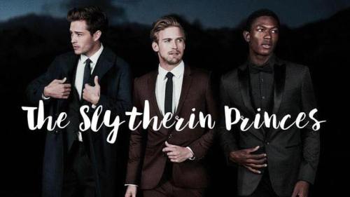 SlyNDevious's tweet photo. #MCM to her favorite slytherin men. 

Draco Malfoy-Obviously. 
Blaise Zabini
Theodore Nott https://t.co/1Itvgiuwrw