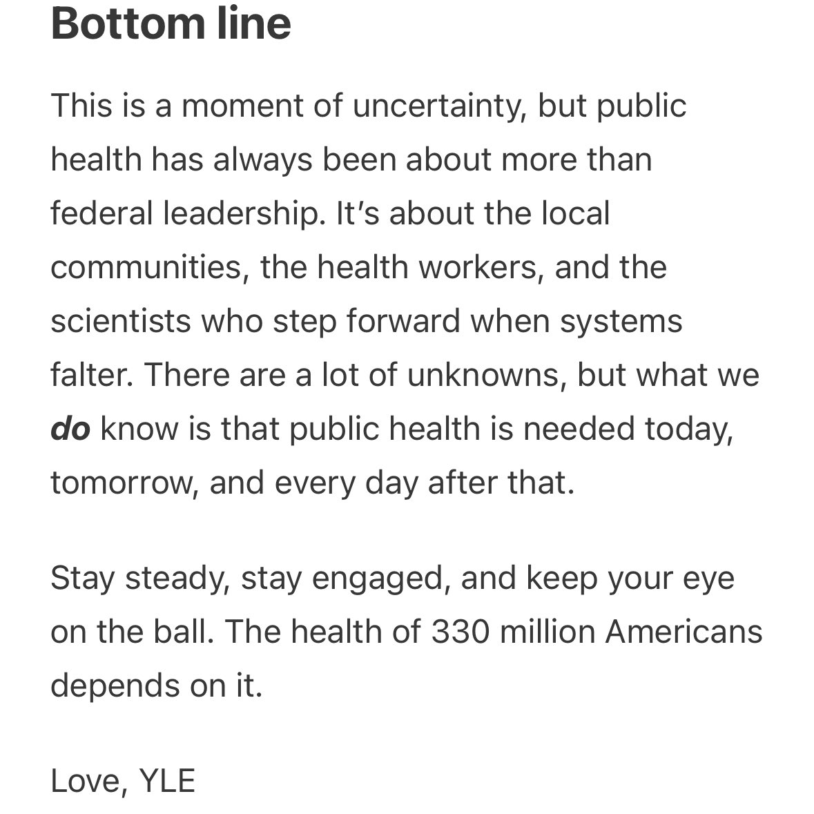 Keila Lopez MD, MPH ๐ซ (@drkeilalopez) on Twitter photo Well said Dr. Katelyn Jetelina, MPH PhD, epidemiologist. Those of us in healthcare, conducting medically related research and doing public health have a lot of work to do to keep patients and families safe #MedTwitter #PublicHealth <a href="/BCMPedPubHlth/">BCM Public Health</a> <a href="/dr_kkjetelina/">Katelyn Jetelina</a> Well said Dr. Katelyn Jetelina, MPH PhD, epidemiologist. Those of us in healthcare, conducting medically related research and doing public health have a lot of work to do to keep patients and families safe #MedTwitter #PublicHealth <a href="/BCMPedPubHlth/">BCM Public Health</a> <a href="/dr_kkjetelina/">Katelyn Jetelina</a>