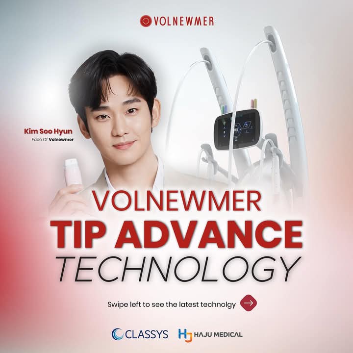 KimSoohyunshiph's tweet image. Get to know about TIP advanced technology VOLNEWMER! 

With continuous epidermal cooling system❄️🤩

#monopolarrf #volnewmer #classys #hajumedical #kimsoohyun 

@volnewmer_id: instagram.com/p/DFE0Snty2dt/…