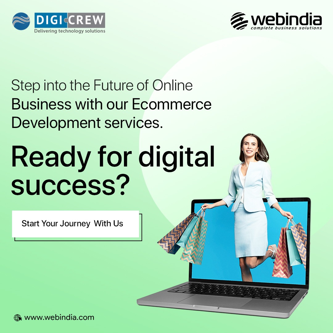 webindiaservice's tweet photo. Build a seamless online store with our innovative ecommerce website development services
#ecommercebusiness #ecommercestore #ecommercedevelopmentservices #ecommercedevelopmentsolutions #EcommerceSolutions #webindia #digicrew https://t.co/czlQbqS2GZ