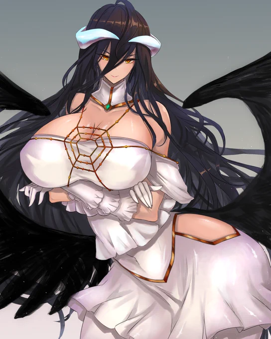 #あなたの白色の作品を見せてくださいアルベド様 