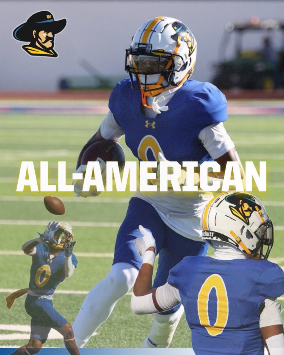 #AGTG After a great conversation with <a href="/CoachBuck_15/">Coach Casey Buck</a> I am blessed to receive offer from <a href="/WBUFootball/">WBU Football</a> 🔵 <a href="/DobieLonghornFB/">Dobie Longhorn Football</a> <a href="/WJAY13/">Just WJAY M.ED</a> ⚪️
@CoachFitzmorris <a href="/CoachGainesRec/">CG Recruiting</a>